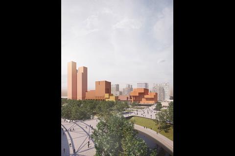 Olympicopolis - Stratford Waterfront - Allies and Morrison, O’Donnell and Tuomey and Arquitecturia